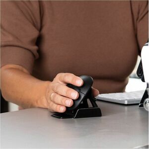 Mouse ergonomico R-Go Twister, con software di pausa, ambidestro per destra e sinistra, pieghevole, Bluetooth e con cavo