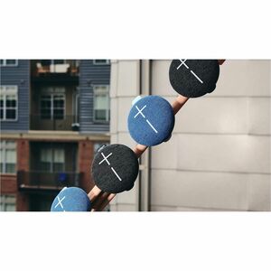 Ultimate Ears MINIROLL Portable Bluetooth Speaker System - Soft Black - Battery Rechargeable