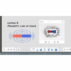 BenQ Board Essential RE8604 2184,40 mm 4K UHD LCD Collaboration Display - Cortex A73 + A53 - 8 GB - Infrarot (IrDA) - Touc