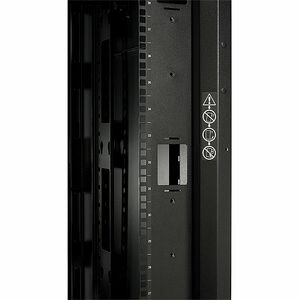 APC by Schneider Electric NetShelter SX 45U Rack Cabinet - 482.60 mm Rack Width - Black - TAA Compliant - 1020.58 kg Dynam