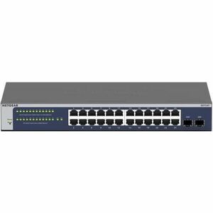 Netgear GS724T 24 Ports Manageable Ethernet Switch - Gigabit Ethernet - 10/100/1000Base-T, 1000Base-X - 3 Layer Supported 