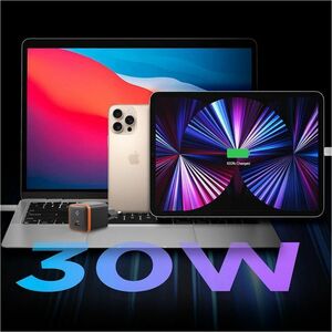 Spigen ArcStation Essential 30 W AC Adapter - Black