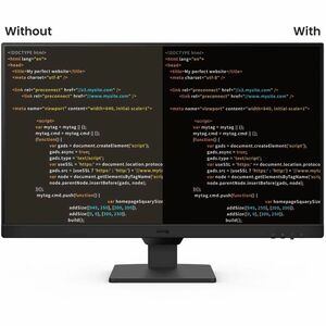 BenQ BL2490 24.0" Class Full HD LED Monitor - 16:9 - Black - 60.5 cm (23.8") Viewable - In-plane Switching (IPS) Technolog