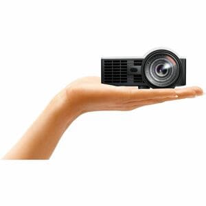 Optoma ML1050STi 3D Ready Short Throw DLP Projector - 16:10 - White, Grey - Front - 20000 Hour Normal Mode - 20,000:1 - 10