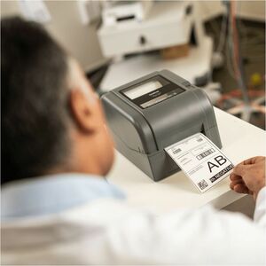 Brother TD-4420TN Desktop, Retail, Healthcare, Transportation & Logistic, Warehouse Thermal Transfer Printer - Monochrome 
