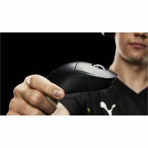 Logitech G PRO X SUPERLIGHT 2 DEX Gaming Mouse - Radio Frequency - USB 2.0 Type C - HERO 2 - 5 Button(s) - Black - Cable/W