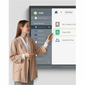BenQ Board Essential RE7504 1905 mm 4K UHD LCD Collaboration Display - Corteccia A73 + A53 - 8 GB - Infrarosso (IrDA) - To