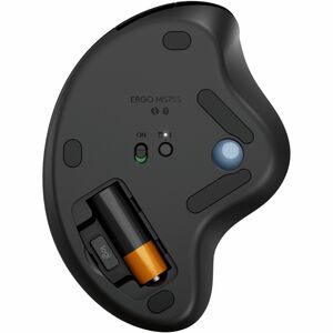 Logitech ERGO M575S Wireless Trackball Mouse, Wireless Ergonomic Mouse, Comfortable Thumb Control, Precise Tracking (Black