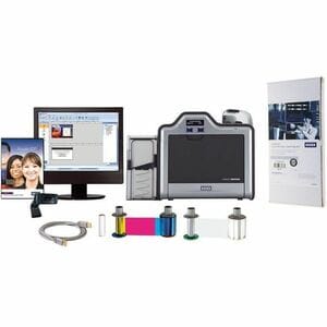 Fargo HDP5000 Single Sided Desktop, Healthcare, Government, Business, Academic Dye Sublimation/Thermal Transfer Printer - 