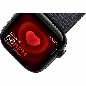 Watch Series 10 GPS 42mm Jet Black Aluminium Case with Ink Sport Loop