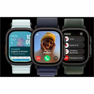Apple Watch Ultra 2 Smart Watch - 49 mm - 44 mm - Pulse Oximeter Sensor, ECG Sensor, Optical Heart Rate Sensor, Temperatur