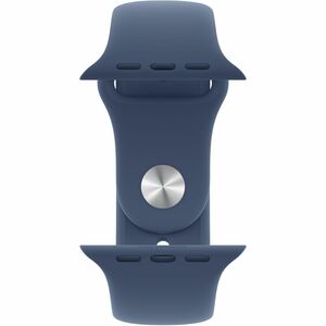 Apple Watch Series 10 Smart Watch - 46 mm Case Height - 39 mm Case Width - Argenté Case Color - Denim Band Color - Alumini