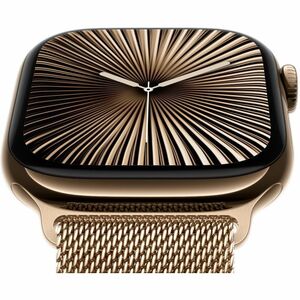 Apple Watch Series 10 Smart Watch - 46 mm Case Height - 39 mm Case Width - Doré Case Color - Doré Band Color - Fonction ph