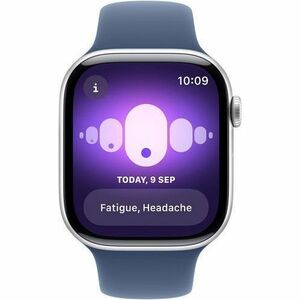 Apple Watch Series 10 智能手表 - 长方形 Case Shape - 46 毫米 Case Height - 9.70 毫米 Case Thickness - 39 毫米 Case Width - 银 Case Color