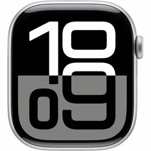 Apple Watch Series 10 智能手表 - 46 毫米 Case Height - 39 毫米 Case Width - 银 Case Color - 铝 Case Material - 无线局域网 - 电心传感器, 脉搏血氧计传