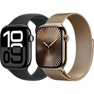 Apple Watch Series 10 智能手表 - 46 毫米 Case Height - 9.70 毫米 Case Thickness - 39 毫米 Case Width - 黑 Case Color - 黑 Band Color -