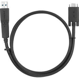 Targus ACC1135GLX 1.80 m USB/USB-C 数据传输电缆 - Cable for 扩展插口 - 10 Gbit/s - 黑