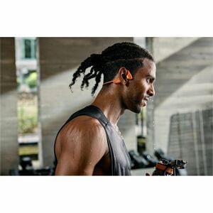 Shokz OpenRun Pro 2 Kabellos Nackenbügel, Über das Ohr Stereo Ohrhörerset - Orange - Binaural - Offen - 20 Hz bis 20 kHz F