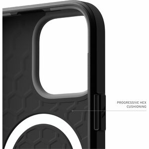Urban Armor Gear Civilian Carrying Case Apple iPhone 16 Pro Max Smartphone - Black - Drop Resistant, Shock Absorbing, Impa