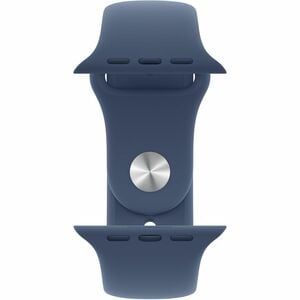 Apple Watch Series 10 Smartwatch - 46 mm Case Height - 39 mm Case Width - Silber Case Color - Denim Band Color - Aluminium