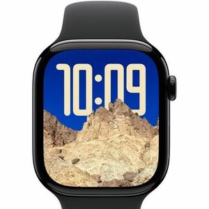 Apple Watch Series 10 Smartwatch - 42 mm Case Height - 36 mm Case Width - Schwarz Case Color - Schwarz Band Color - Alumin