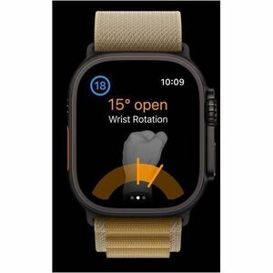 Apple Watch Ultra 2 Smartwatch - 49 mm Case Height - 44 mm Case Width - Natürlich Case Color - Tan Band Color - Glas Body 