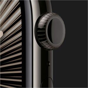 Apple Watch Series 10 Smart Watch - 46 mm Case Height - 39 mm Case Width - Slate Case Color - Slate Band Color - Titanium 