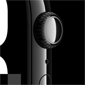 Apple Watch Series 10 Smart Watch - 42 mm Case Height - 36 mm Case Width - Jet Black Case Color - Ink Band Color - Alumini