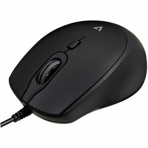 Tastiera e mouse V7 CKU350IT - Italiano - USB Cavo Tastiera - 107 Tasto - Nero - USB Cavo Mouse - Ottico - 2500 dpi - 4 Pu