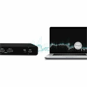 i-tec USB Type C Docking Station for Monitor, Smartphone, Microphone, Notebook, Tablet - Charging Capability - 100 W - 2 D