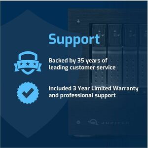 OWC 20.0TB Jupiter Mini 5-Drive Desktop Network Attached Storage (NAS) Solution - Intel Xeon D-1518 Quad-core (4 Core) 2.2