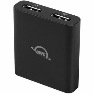 OWC Thunderbolt Dual DisplayPort Adapter - 1 x USB Type C - Female - 2 x DisplayPort 1.4 Digital Audio/Video - Female - 76