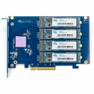 OWC Accelsior 4M2 32 TB Solid State Drive - M.2 2280 Internal - PCI Express NVMe (PCI Express NVMe 3.0 x8) - Mac Pro, Desk