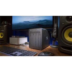 OWC ThunderBay 4 External Storage Solution - 4 x HDD Supported - 4 x HDD Installed - 32 TB Installed HDD Capacity - Serial
