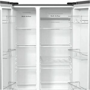 Congelatore/Freezer Hisense RS711N4ACE 550 L Combinato - Acciaio inox, Metallo - Metallo - Digital Inverter Compressor - A