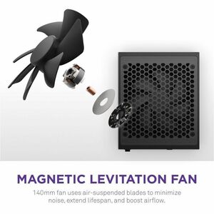 NZXT PA-5P1BB-AU ATX 3.1, ATX12V v3.1, EPS12V v2.92 Modular Power Supply - 1.50 kW - Matte Black - Compact - 120 V AC, 230