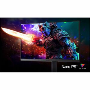 LG UltraGear 32GS85Q-B 32" Class WQHD Gaming LCD Monitor - 16:9 - Black - 31.5" Viewable - Nano In-plane Switching (Nano I