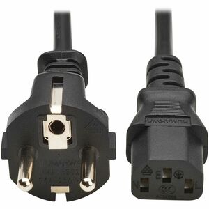 Rallonge Tripp Lite series P054-03M-EU - 3 m - Europe - Pour Unité de distribution d'alimentation, Ordinateur, Serveur, Al