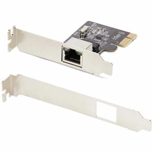 StarTech.com Gigabit Ethernet Card for Computer/Server/Workstation - 10/100/1000Base-T - Plug-in Card - Black - TAA Compli