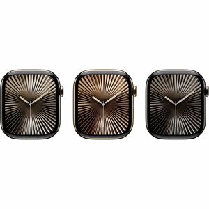 Watch Series 10 GPS + Cellular 46mm Slate Titanium Case with Slate Milanese Loop - S/M