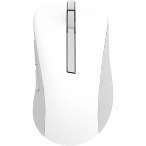 Asus MD102-WH Mouse - Bluetooth/Radio Frequency - USB - Optical - 5 Button(s) - White - Wireless - 10 m (393.70") - 2.40 G