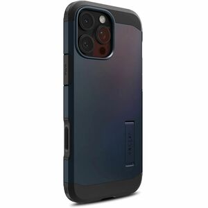 Spigen Tough Armor T Case for Apple iPhone 16 Pro Smartphone - Metal Slate - Impact Resistant, Drop Resistant, Shock Absor