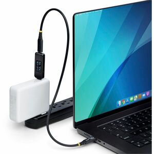 StarTech.com USB-C Power Tester, Bi-Directional Voltage/Current Multimeter, 240W PD EPR, Digital OLED, Portable USB-C Cabl