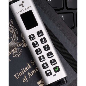 DataLocker Sentry K350 128 GB USB 3.1 (Gen 1) Type A, USB 2.0 Type A Flash Drive - 256-bit AES - TAA Compliant - 190 MB/s 