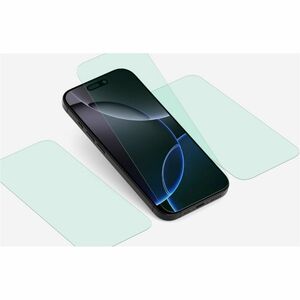 Belkin ScreenForce InvisiGlass Blue Light Filter Screen Protector for iPhone 16 Pro - For OLED iPhone 16 Pro - Impact Resi