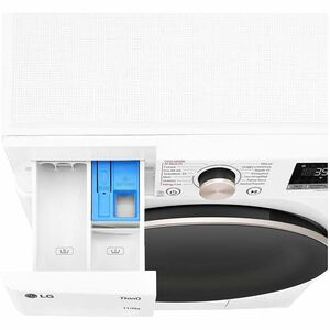 Lavatrice/asciugatrice LG D4R7011TSWG Caricamento Frontale 11 kg - 6 kg Trocknen - Bianco - Funzione vapore - 1400 Velocit