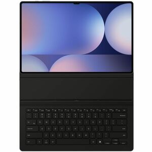 Samsung Keyboard/Cover Case (Book Fold) Samsung Galaxy Tab S10 Ultra, Galaxy Tab S9 Ultra Tablet - Black - 211.4 mm Height