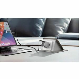 Ecoflow RAPID 65 W AC Adapter - Universal Adapter - 1 USB - 2 USB Type-C - For Smartphone, Tablet PC - Grey