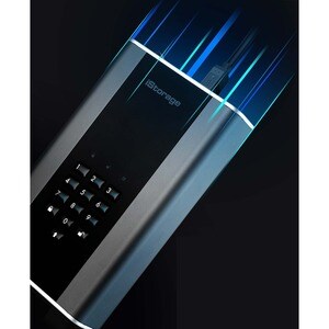 Disque dur Bureau iStorage diskAshur DT2 - 3.5" Externe - 3 To - Conforme aux normes TAA - Client Léger Appareil compatibl