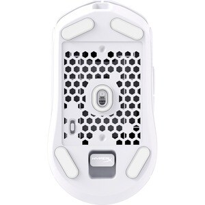 HP Pulsefire Haste 2 Gaming Mouse - Bluetooth - USB Type A - 6 Button(s) - 6 Programmable Button(s) - White - Cable/Wirele